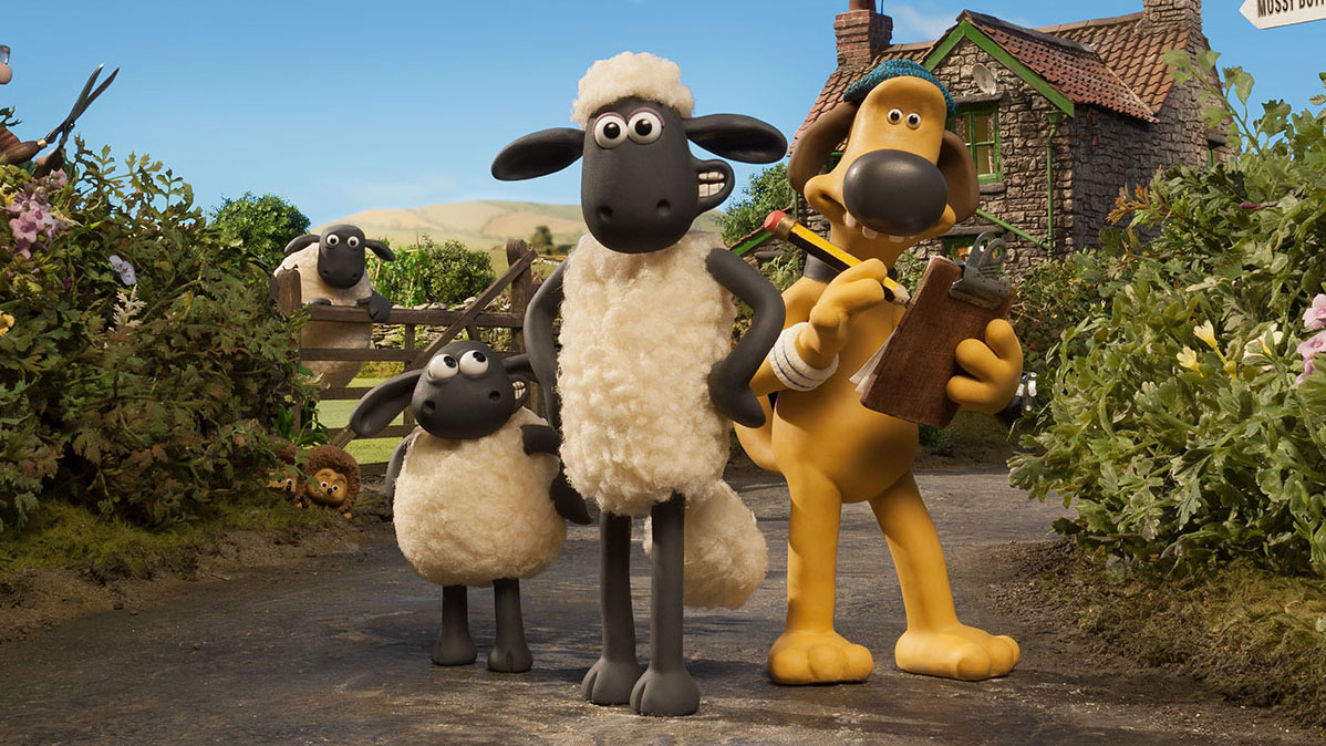 Shaun the Sheep with friends