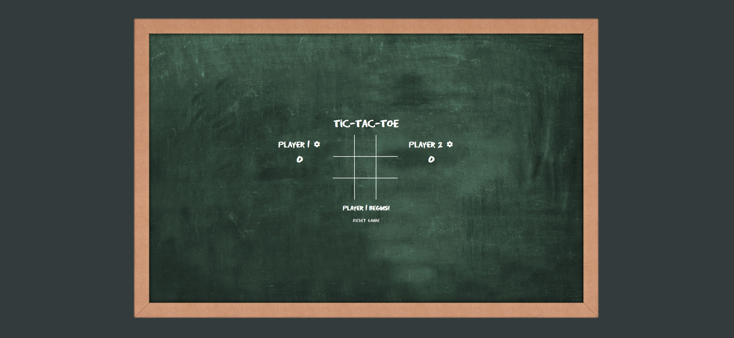 Screenshot of Tic Tac Toe